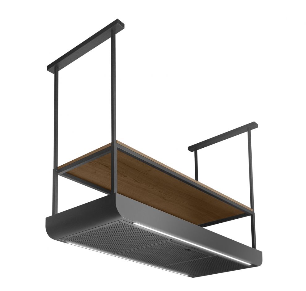 Salas tvaika nosūcēji Arne Wood Black Matt - Melns matēts - zdjęcie produktu 6