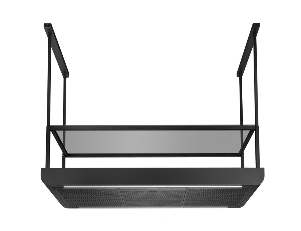 Salas tvaika nosūcēji Arne Glass Black Matt - Melns matēts - zdjęcie produktu 19