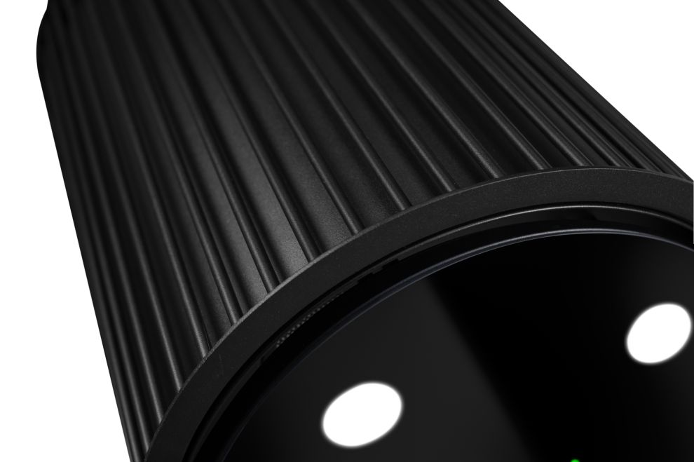 Salas tvaika nosūcēji Voliera N1 Black-Black - Melns matēts - zdjęcie produktu 7