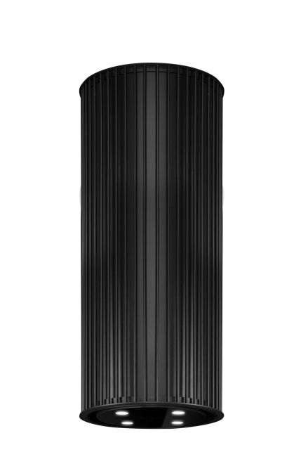 Salas tvaika nosūcēji Voliera N1 Black-Black - Melns matēts - zdjęcie produktu 3