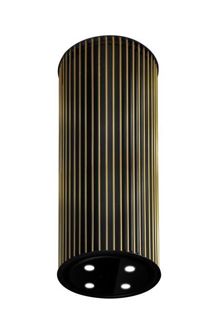 Salas tvaika nosūcēji Voliera N1 Black-Gold - Melns - zdjęcie produktu 3