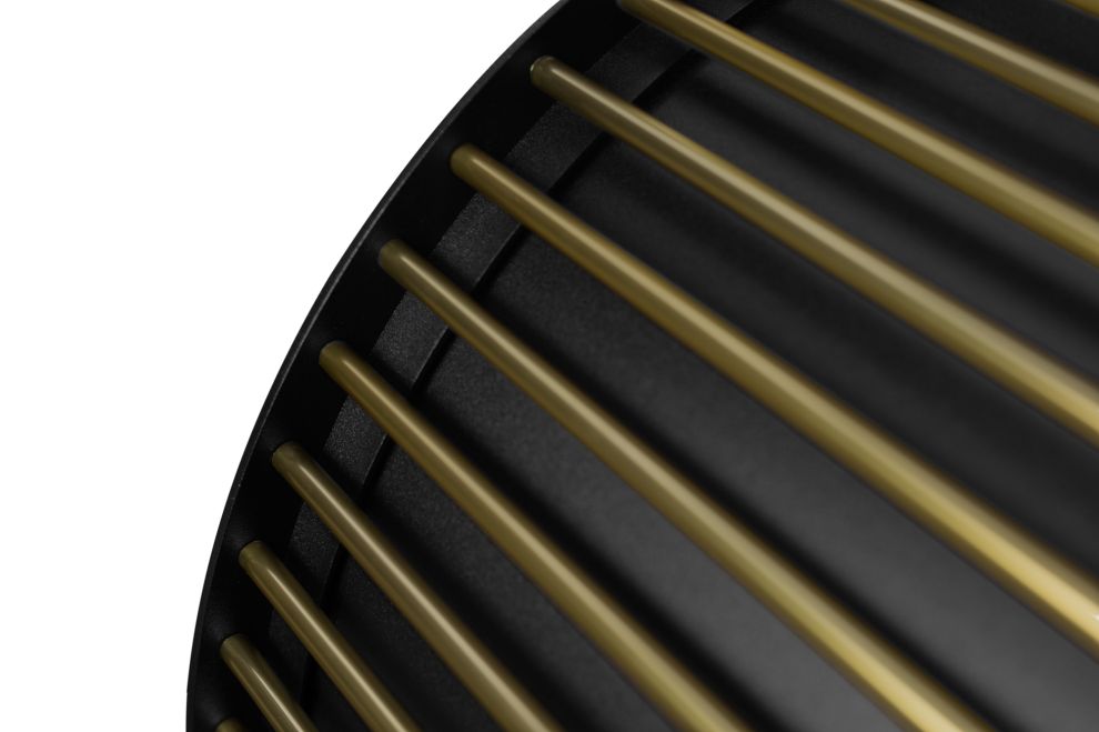 Salas tvaika nosūcēji Voliera N1 Black-Gold - Melns - zdjęcie produktu 7