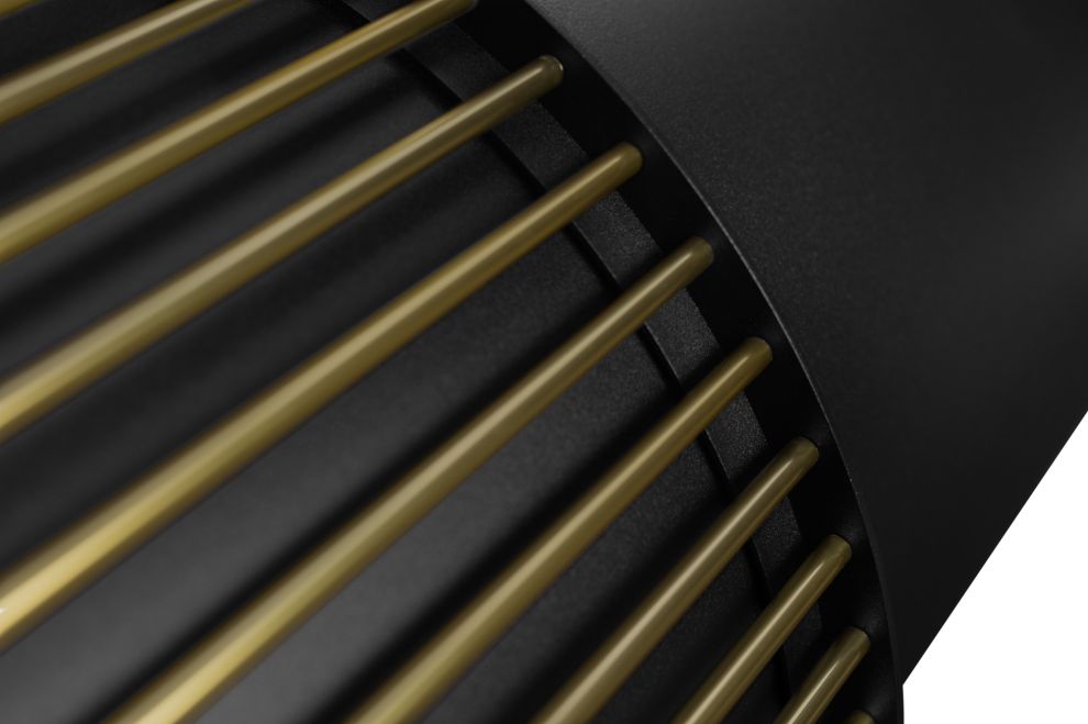 Salas tvaika nosūcēji Voliera N2 Black-Gold - Melns - zdjęcie produktu 4