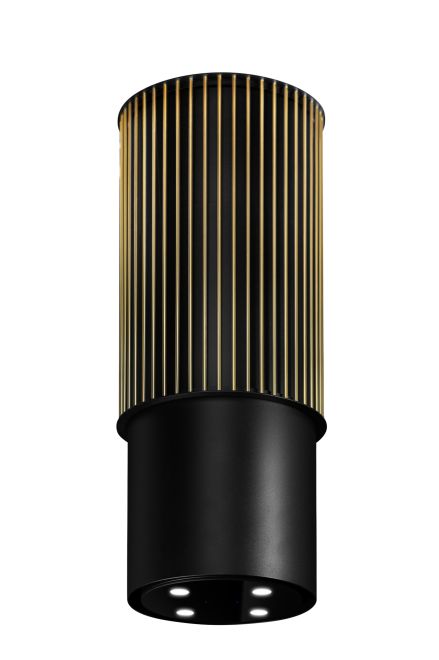 Salas tvaika nosūcēji Voliera N3 Black-Gold - Melns - zdjęcie produktu 3