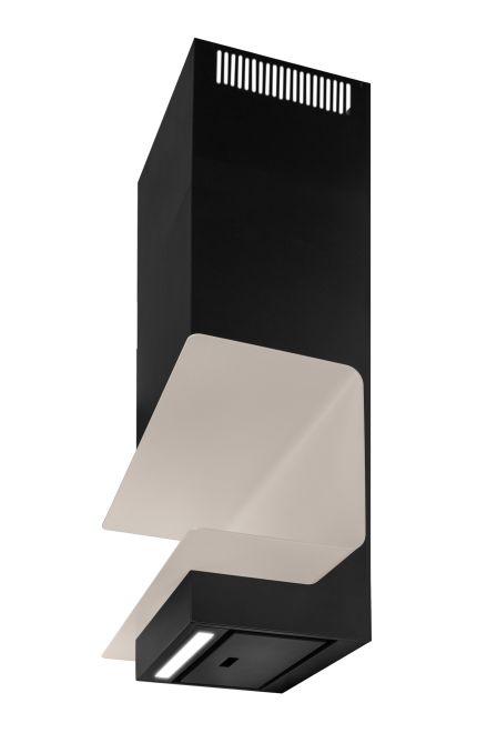 Sienas tvaika nosūcēji C-Shelf Black-Kashmir - Melns - zdjęcie produktu 9