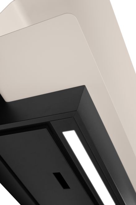 Sienas tvaika nosūcēji C-Shelf Black-Kashmir - Melns - zdjęcie produktu 14