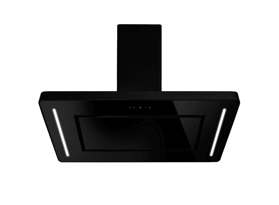 Salas tvaika nosūcēji Decor Island Black - Melns matēts - zdjęcie produktu 3