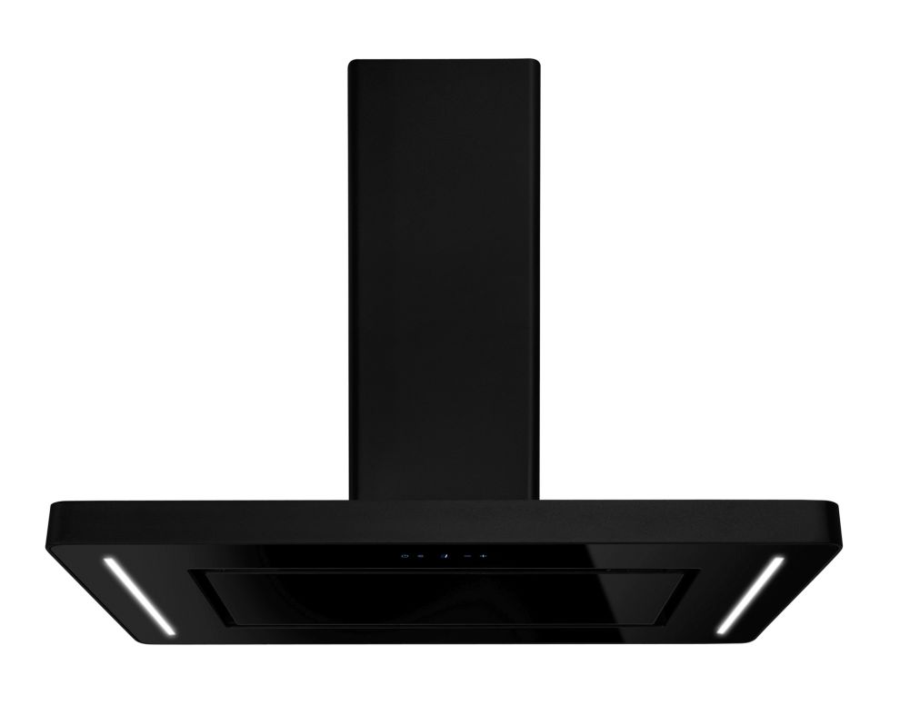 Salas tvaika nosūcēji Decor Island Black - Melns matēts - zdjęcie produktu 4