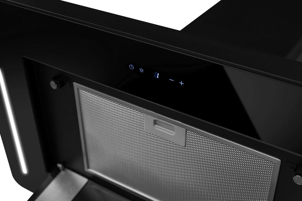 Salas tvaika nosūcēji Decor Island Black - Melns matēts - zdjęcie produktu 6