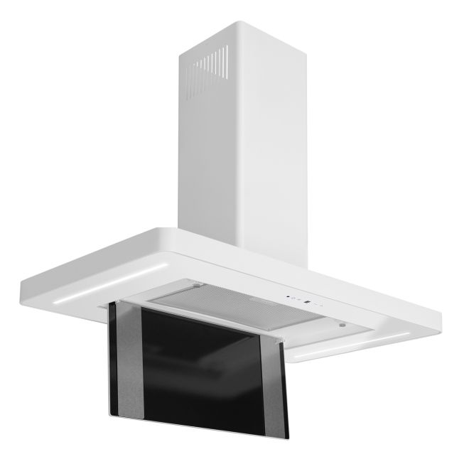 Salas tvaika nosūcēji Decor Island White - Balts - zdjęcie produktu 5
