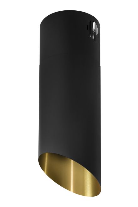 Salas tvaika nosūcēji Hiro Color Black-Gold - Black Matt/Gold - zdjęcie produktu 6