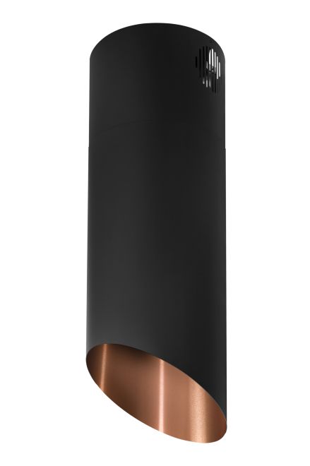 Salas tvaika nosūcēji Hiro Color Black-Copper - Black Matt/Copper - zdjęcie produktu 6