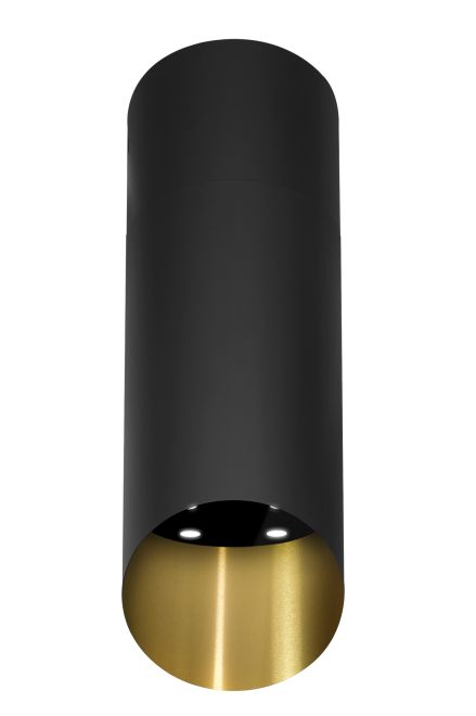 Sienas tvaika nosūcēji Hiro OR Color Black-Gold - Black Matt/Gold - zdjęcie produktu 4