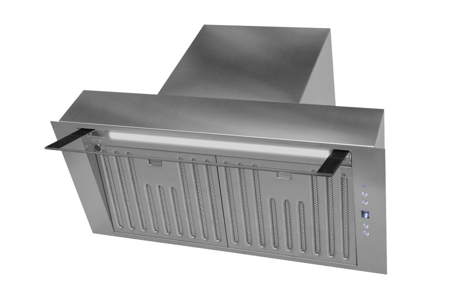 Iebūvējamie tvaika nosūcēji Prato Inox - nerūsējošais terauds (INOX) - zdjęcie produktu