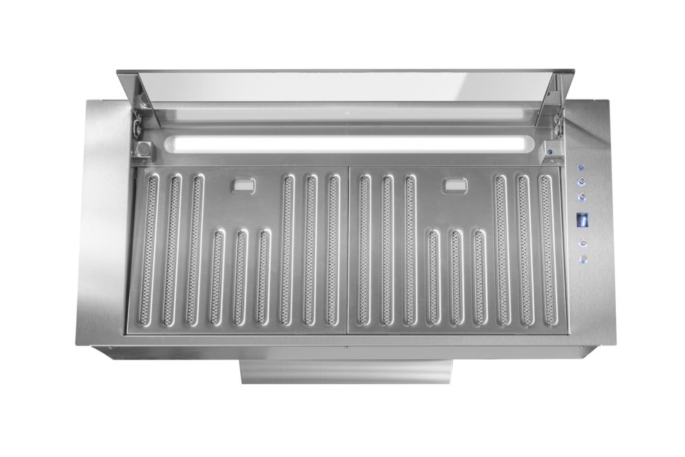 Iebūvējamie tvaika nosūcēji Prato Inox - nerūsējošais terauds (INOX) - zdjęcie produktu 6