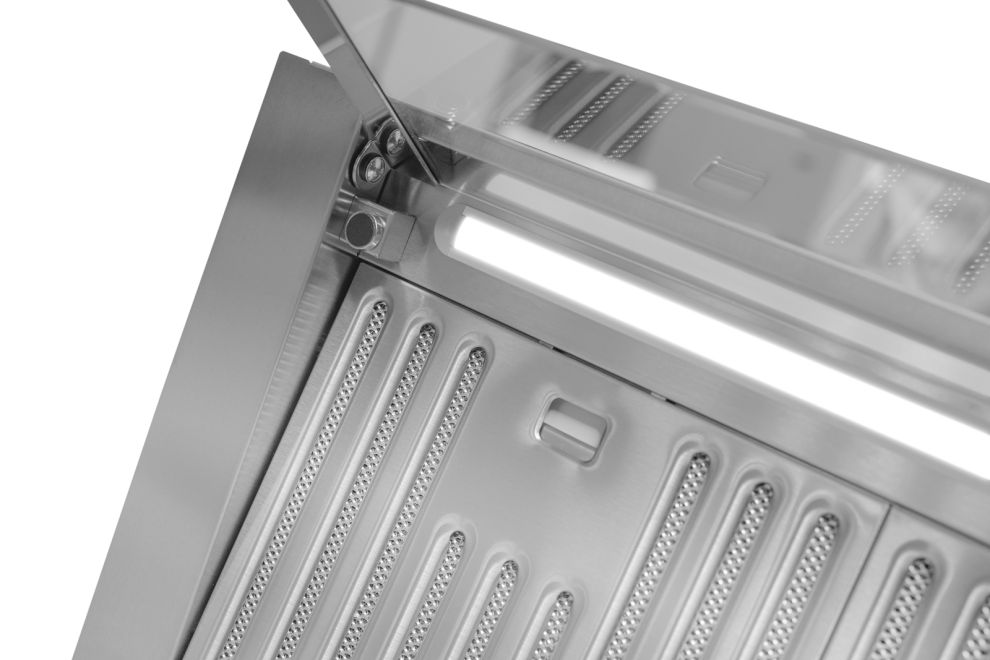 Iebūvējamie tvaika nosūcēji Prato Inox - nerūsējošais terauds (INOX) - zdjęcie produktu 9