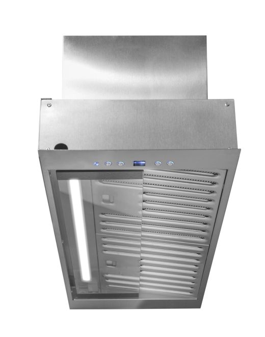 Iebūvējamie tvaika nosūcēji Prato Inox - nerūsējošais terauds (INOX) - zdjęcie produktu 8