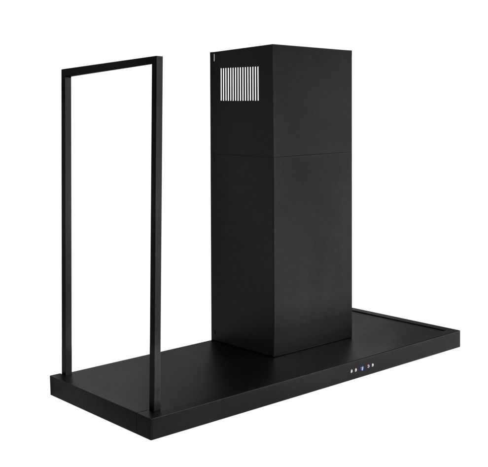 Sienas tvaika nosūcēji Metropolis OR Black Matt - Melns matēts - zdjęcie produktu 4