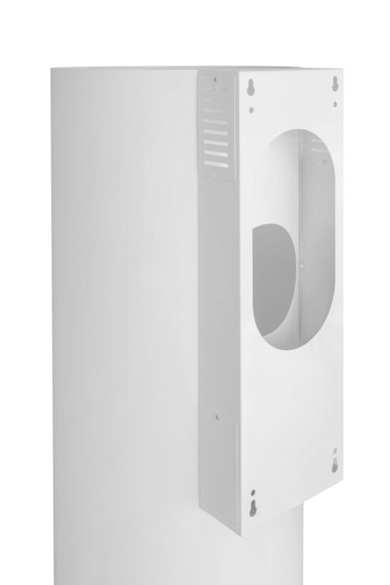 Sienas tvaika nosūcēji Cylindro OR Eco White Matt - Balts matēts - zdjęcie produktu 8
