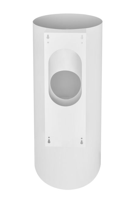 Sienas tvaika nosūcēji Cylindro OR Eco White Matt - Balts matēts - zdjęcie produktu 9