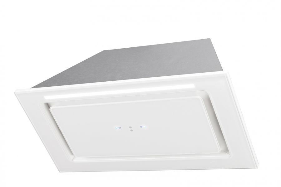 Iebūvējamie tvaika nosūcēji Lando Glass White Gesture Control - Balts - zdjęcie produktu 3