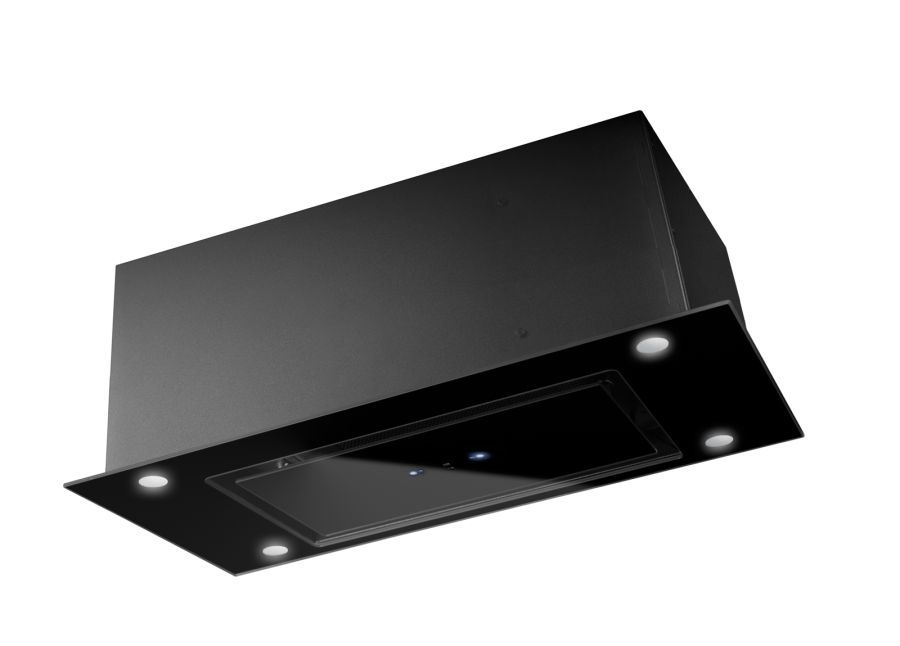 Iebūvējamie tvaika nosūcēji Marino Black Gesture Control - Melns - zdjęcie produktu 4