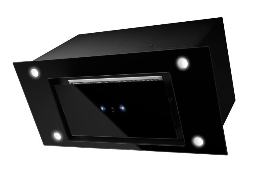 Iebūvējamie tvaika nosūcēji Marino Black Gesture Control - Melns - zdjęcie produktu 5