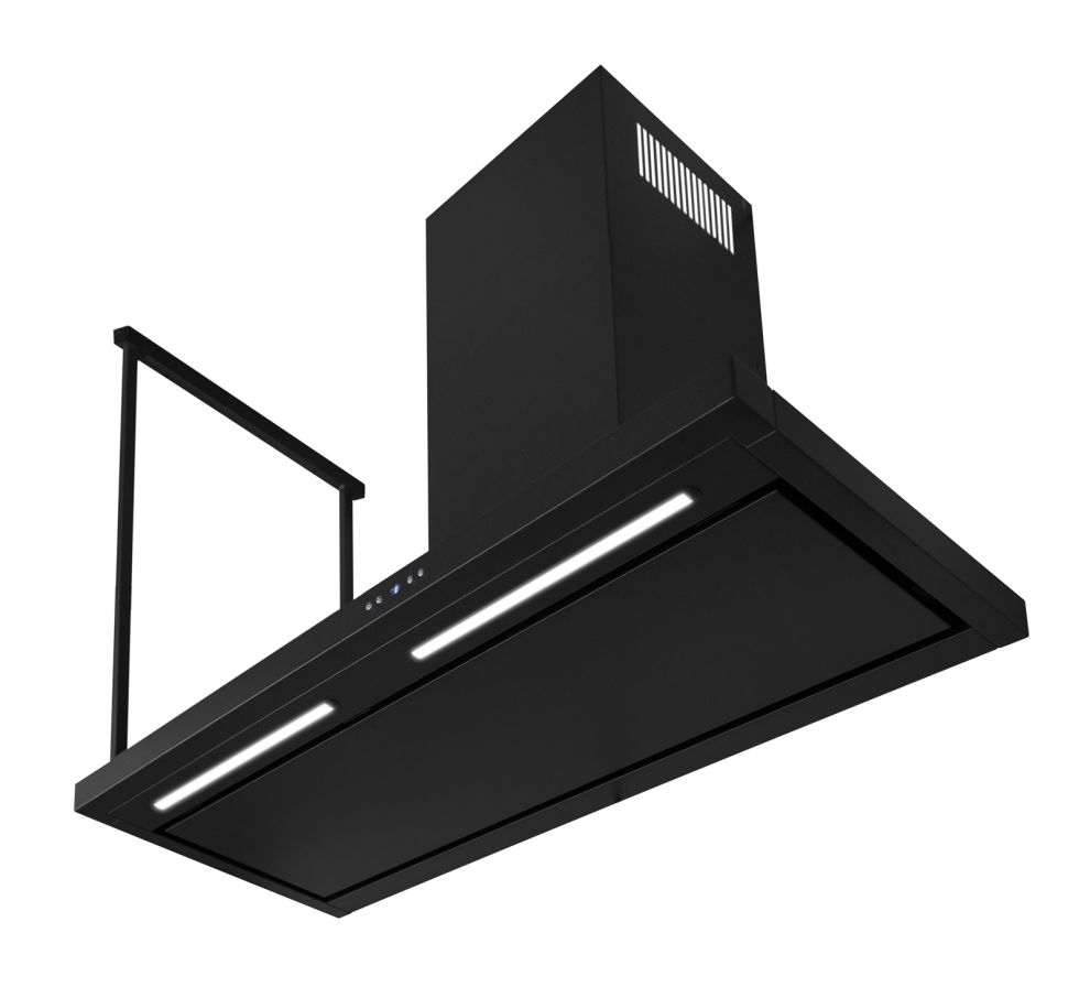 Sienas tvaika nosūcēji Metropolis OR Black Matt - Melns matēts - zdjęcie produktu 5