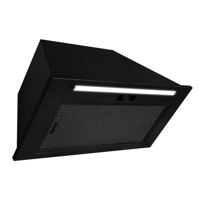 Iebūvējamie tvaika nosūcēji Lando Plus Black Matt Gesture Control - Melns matēts - zdjęcie produktu 4
