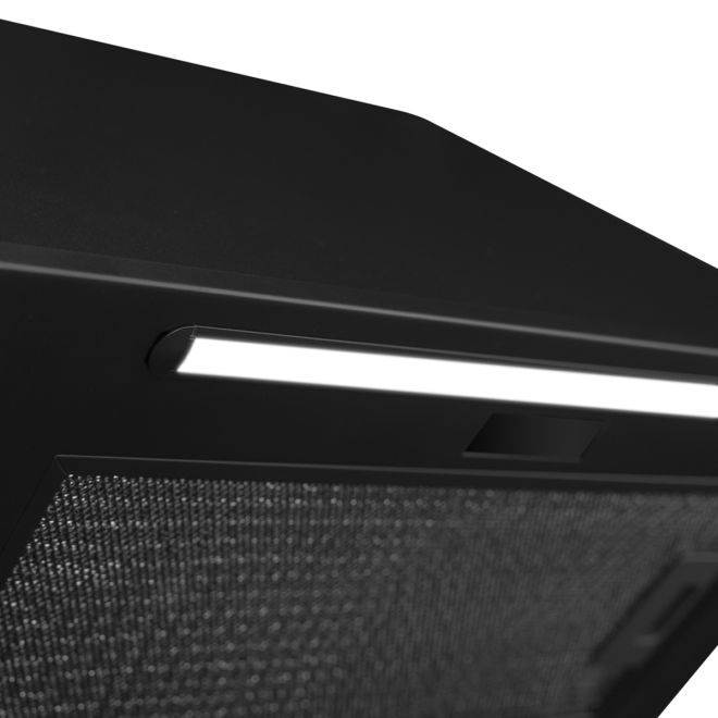 Iebūvējamie tvaika nosūcēji Lando Plus Black Matt Gesture Control - Melns matēts - zdjęcie produktu 7