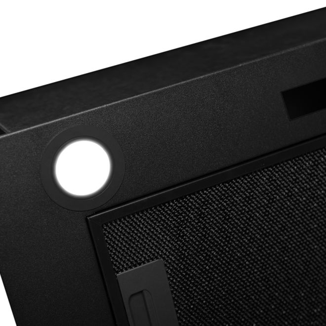 Iebūvējamie tvaika nosūcēji Aris Eco Black Matt Gesture Control - Melns matēts - zdjęcie produktu 8