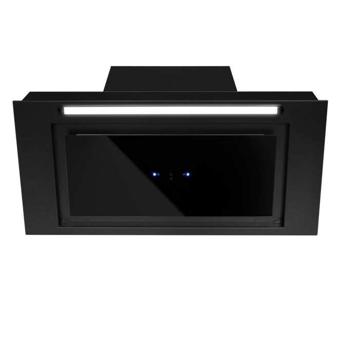 Iebūvējamie tvaika nosūcēji Micra Black Matt Gesture Control - Melns matēts - zdjęcie produktu 3