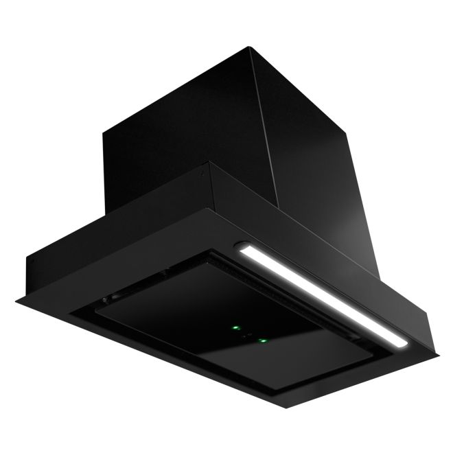 Iebūvējamie tvaika nosūcēji Micra Black Matt Gesture Control - Melns matēts - zdjęcie produktu 6