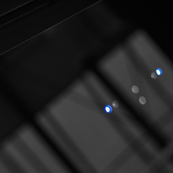Iebūvējamie tvaika nosūcēji Micra Black Matt Gesture Control - Melns matēts - zdjęcie produktu 12