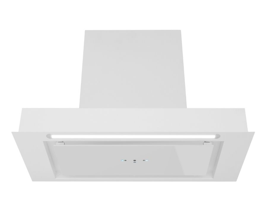 Iebūvējamie tvaika nosūcēji Micra White Matt Gesture Control - Balts matēts - zdjęcie produktu