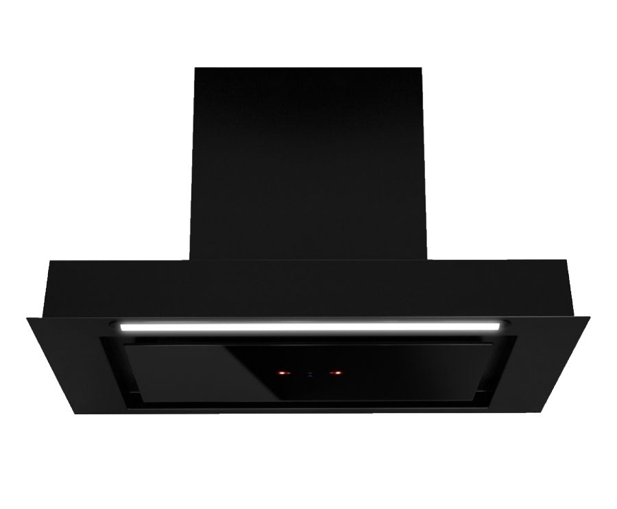 Iebūvējamie tvaika nosūcēji Micra Black Matt Gesture Control - Melns matēts - zdjęcie produktu