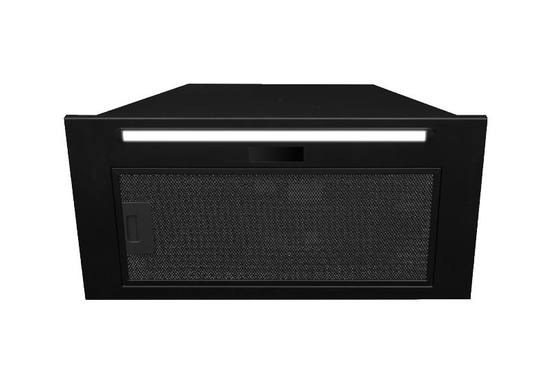 Iebūvējamie tvaika nosūcēji Lando Plus Black Matt Gesture Control - Melns matēts - zdjęcie produktu