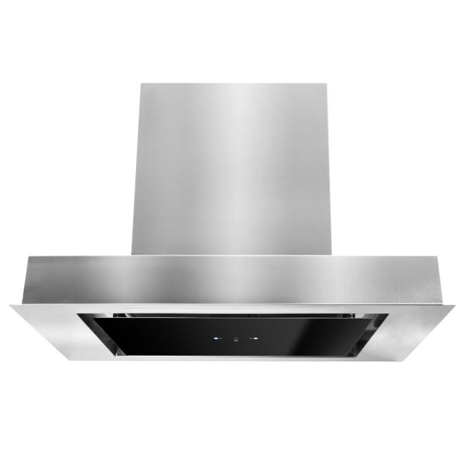 Iebūvējamie tvaika nosūcēji Micra Black Gesture Control - Inox/Melns - zdjęcie produktu 5