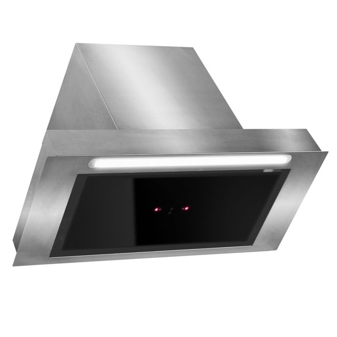 Iebūvējamie tvaika nosūcēji Micra Black Gesture Control - Inox/Melns - zdjęcie produktu 6