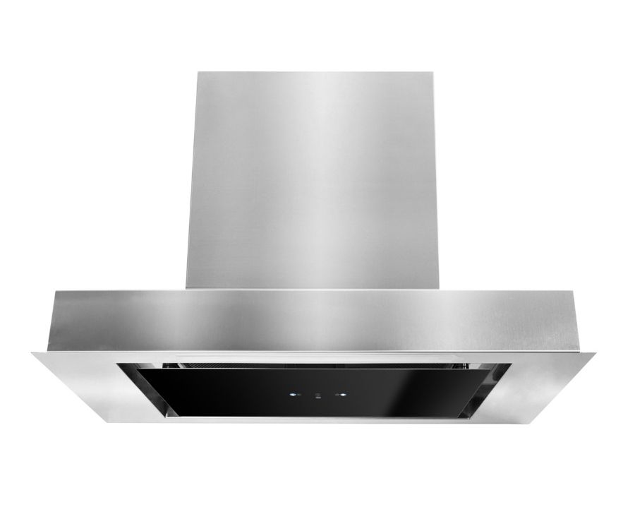 Iebūvējamie tvaika nosūcēji Micra Black Gesture Control - Inox/Melns - zdjęcie produktu