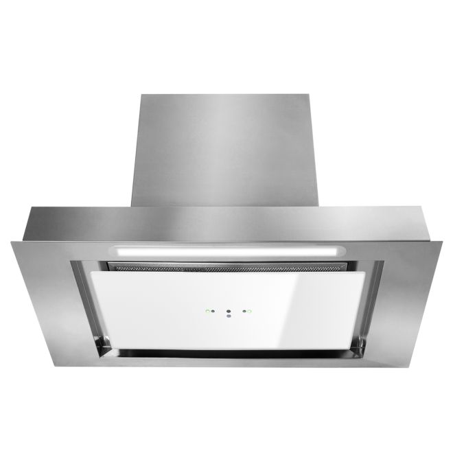 Iebūvējamie tvaika nosūcēji Micra White Gesture Control - Inox/Balts - zdjęcie produktu 3