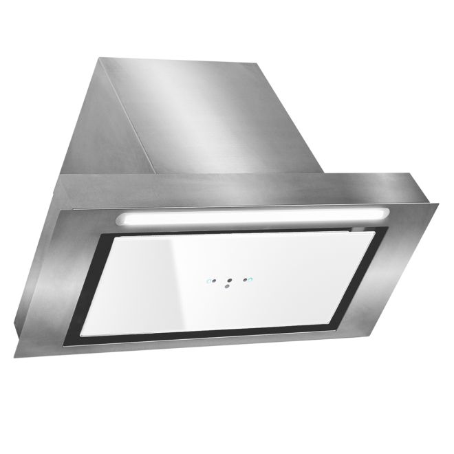 Iebūvējamie tvaika nosūcēji Micra White Gesture Control - Inox/Balts - zdjęcie produktu 6