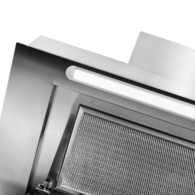 Iebūvējamie tvaika nosūcēji Micra White Gesture Control - Inox/Balts - zdjęcie produktu 8