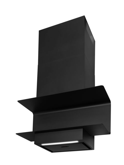 Sienas tvaika nosūcēji C-Shelf Black-Black - Melns matēts - zdjęcie produktu 3