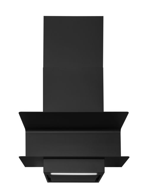 Sienas tvaika nosūcēji C-Shelf Black-Black - Melns matēts - zdjęcie produktu 4