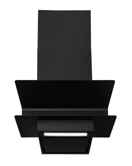 Sienas tvaika nosūcēji C-Shelf Black-Black - Melns matēts - zdjęcie produktu 5