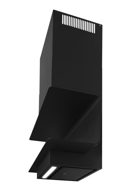 Sienas tvaika nosūcēji C-Shelf Black-Black - Melns matēts - zdjęcie produktu 8