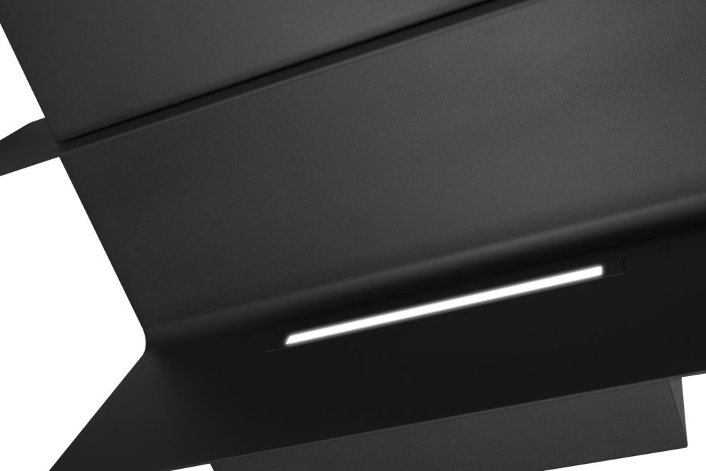 Sienas tvaika nosūcēji C-Shelf Black-Black - Melns matēts - zdjęcie produktu 14