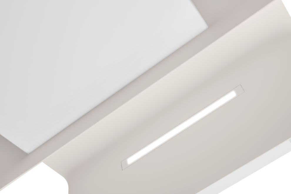 Sienas tvaika nosūcēji C-Shelf White-Kashmir - White Matt/Kashmir - zdjęcie produktu 11