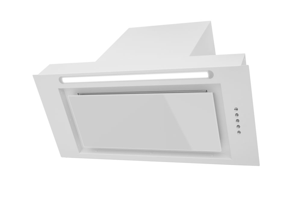 Iebūvējamie tvaika nosūcēji Micra Plus White Matt - Balts matēts - zdjęcie produktu 11